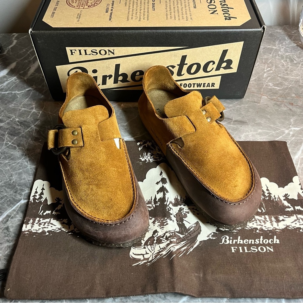 Filson Birkenstock London Moccasins 39